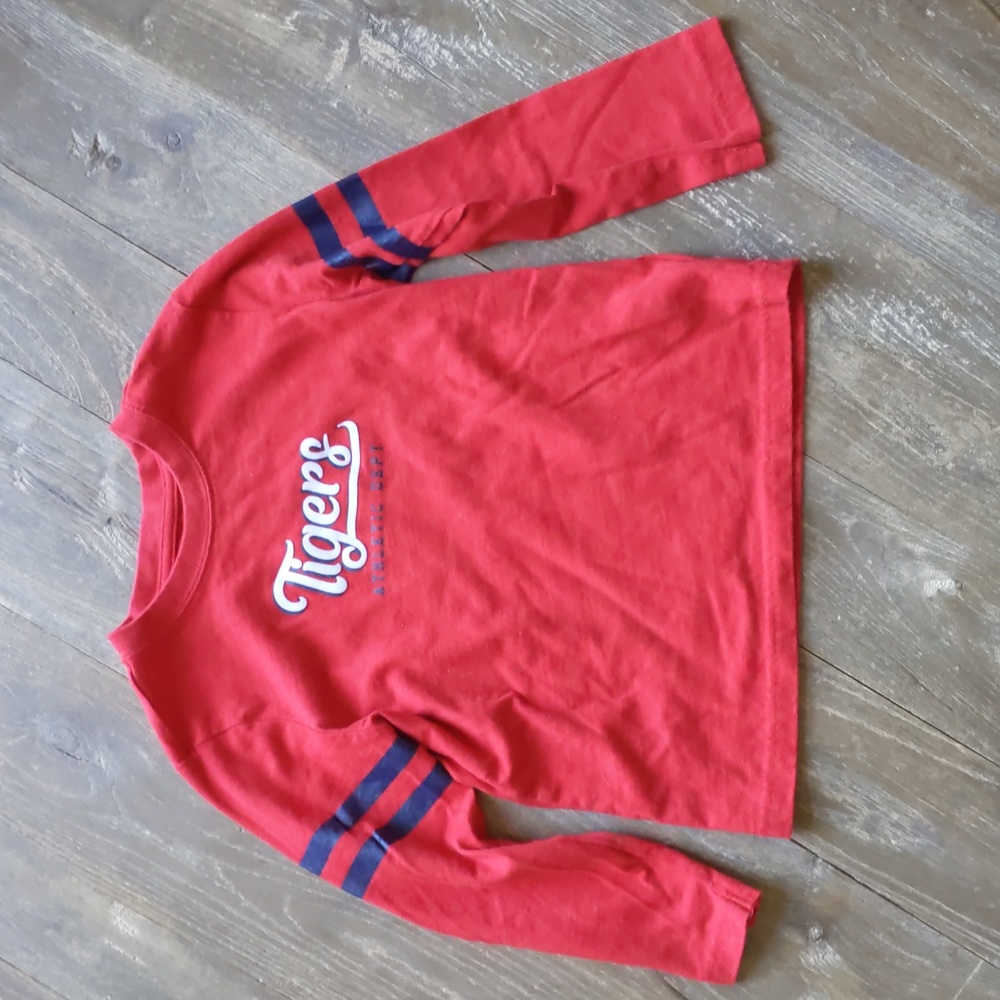 Size 4 Janie and Jack Cotton tigers long sleeve tee